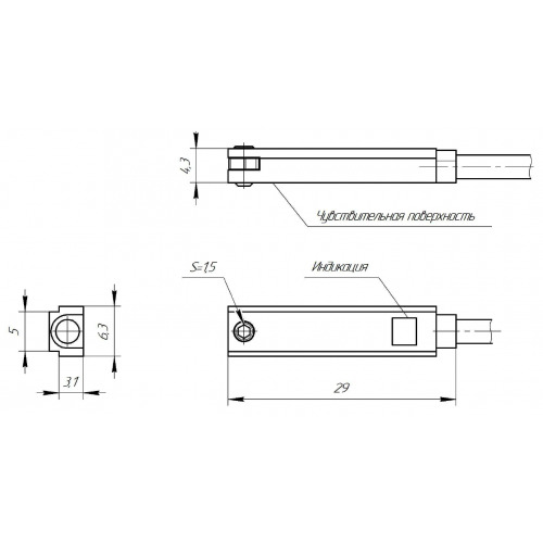 Габариты MS FS8P-21-L