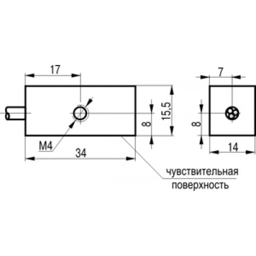 Габариты MS FE0P6-21-C