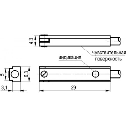 Габариты MS FE8A-41-L-3
