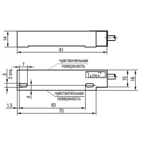 Габариты MS UN1P-52.1