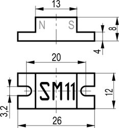 Габариты SM11