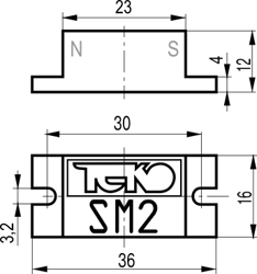 Габариты SM2