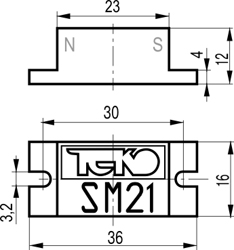 Габариты SM21