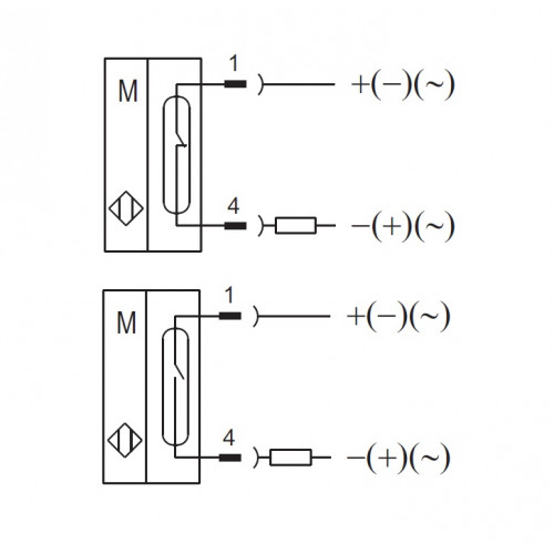 Схема подключения MS AC24A-24-S4-C