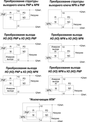 Схема подключения SC1-1-G-E